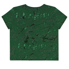 Encore Elegance Ensemble All-Over Print Crop Tee