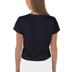 Classical Crescendo All-Over Print Crop Tee