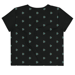 Jazz Notes Crop T-Shirts