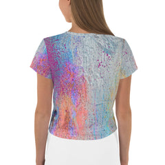 Stone Mosaic Crop T-Shirts