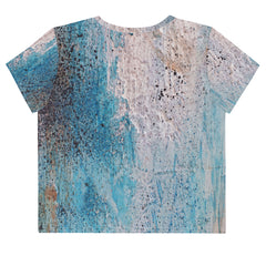 Timber Texture Crop T-Shirts