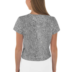 Weathered Wood Crop T-Shirt