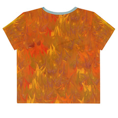 Sunset Horizon Women's Crop Tee