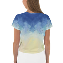 Mountain Serenity Women's Crop Tee