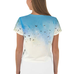 Wildflower Dreams Women's Crop Tee