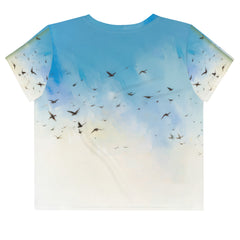 Wildflower Dreams Women's Crop Tee