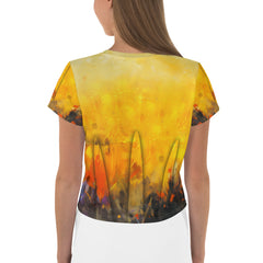 Desert Mirage Women's Crop Tee