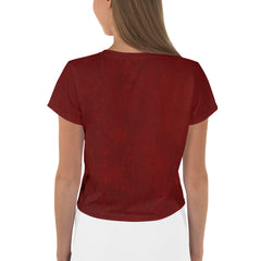 Titanium Elegance Women's Crop Tee