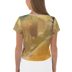 Urban Skyline All-Over Print Crop T-Shirt