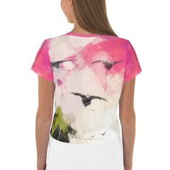 Waterfall Oasis Women's Crop Tee