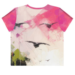 Waterfall Oasis Women's Crop Tee