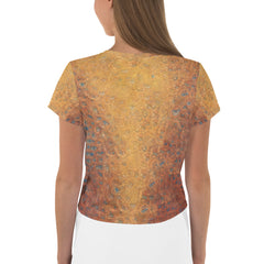 Fantastic Fox Fables All-Over Print Crop T-Shirt