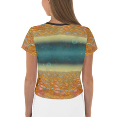 Goats of Majesty All-Over Print Crop T-Shirt