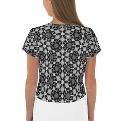 Kaleidoscope Delight Women's Crop Tee