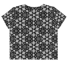 Kaleidoscope Delight Women's Crop Tee