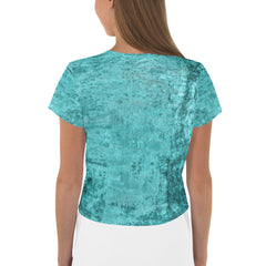 Silky Serenity Crop T-Shirt