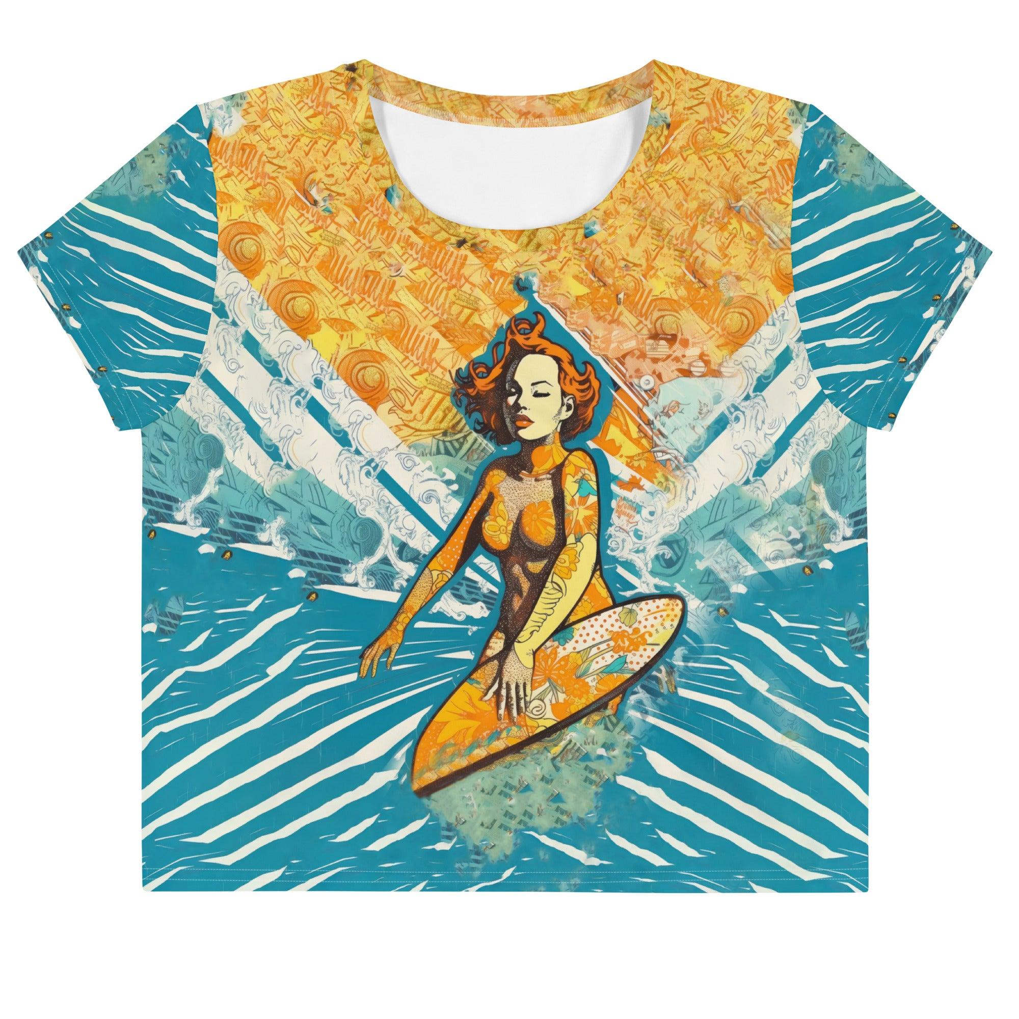 Eye-catching Surfing 5-31 All-Over Print Tee for surf and casual wear