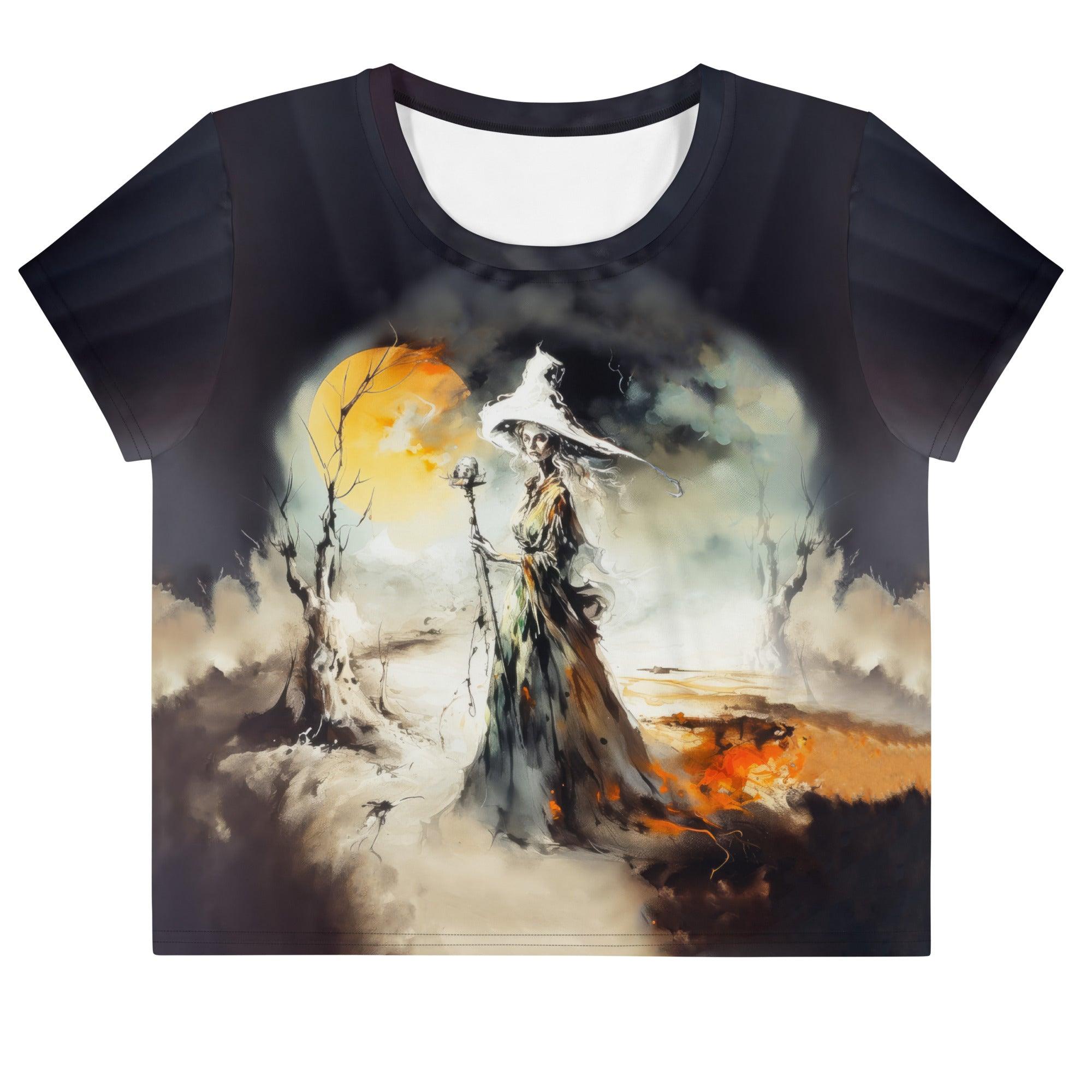 Enchanted Nightfall Crop Tee - Beyond T-shirts