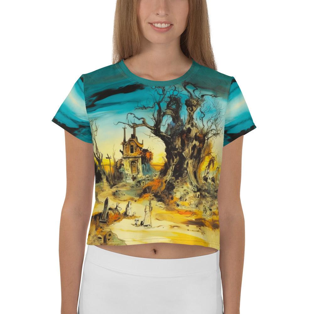 Spellbound Shadows Crop Tee - Beyond T-shirts