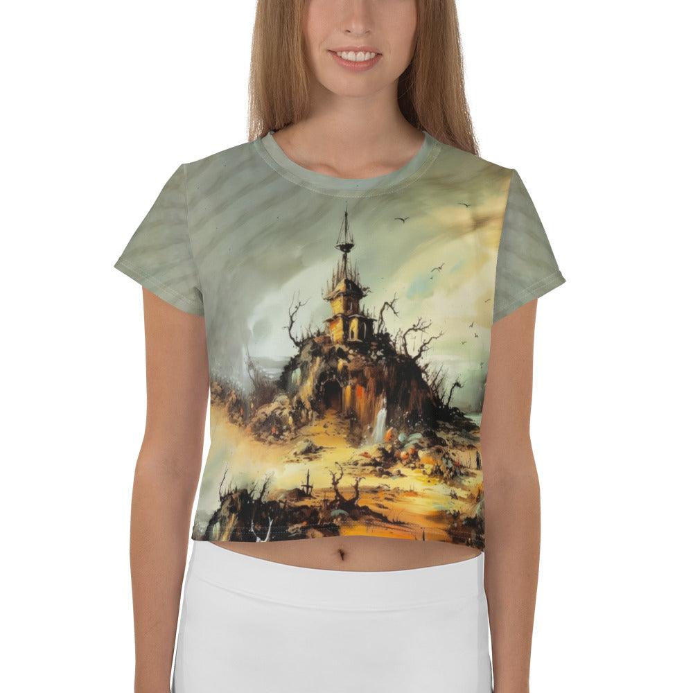 Moonlit Enchantment Crop Tee - Beyond T-shirts