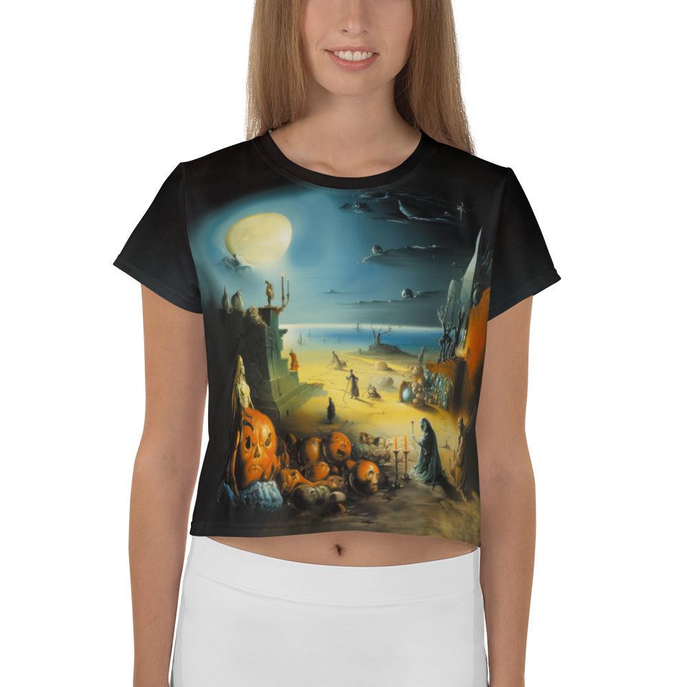 Midnight Magic Crop Tee - Beyond T-shirts