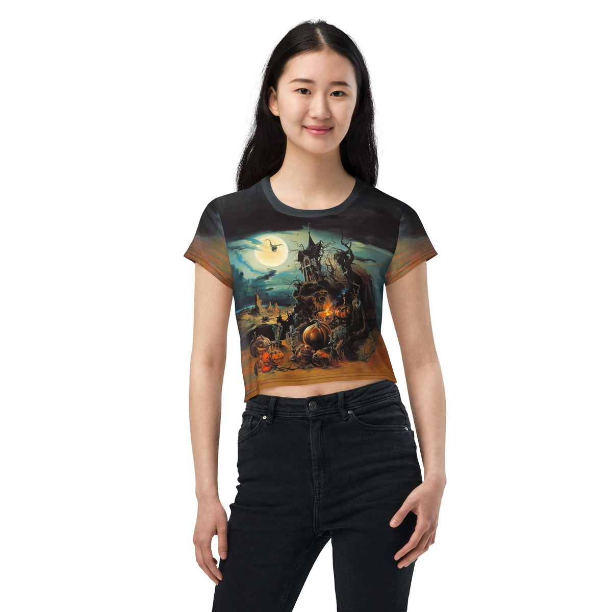 Enchanted Enigma Crop T-Shirt - Beyond T-shirts