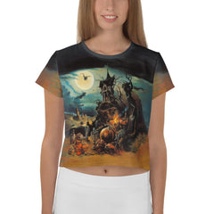 Enchanted Enigma Crop T-Shirt - Beyond T-shirts