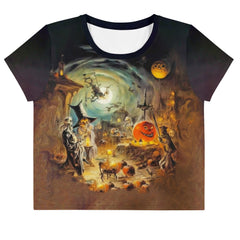 Masquerade Mystique Crop T-Shirt - Beyond T-shirts