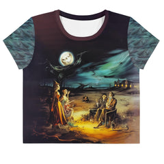 Enchanted Shadows Crop T-Shirt - Beyond T-shirts