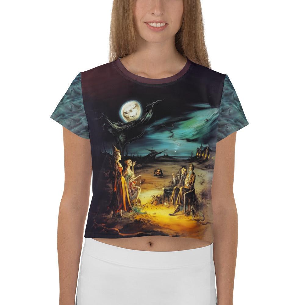 Enchanted Shadows Crop T-Shirt - Beyond T-shirts