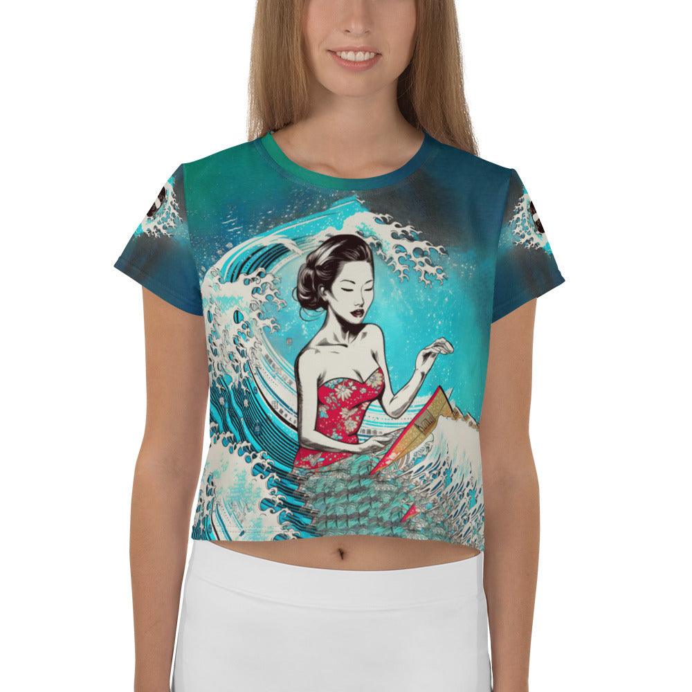 Coastal Explorer Crop T-Shirt - Beyond T-shirts