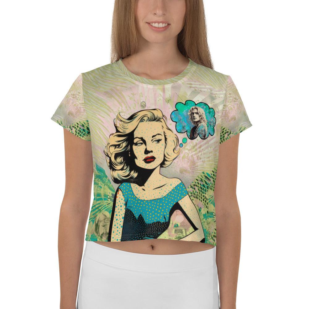 Surf Diva Crop Tee for Women - Beyond T-shirts