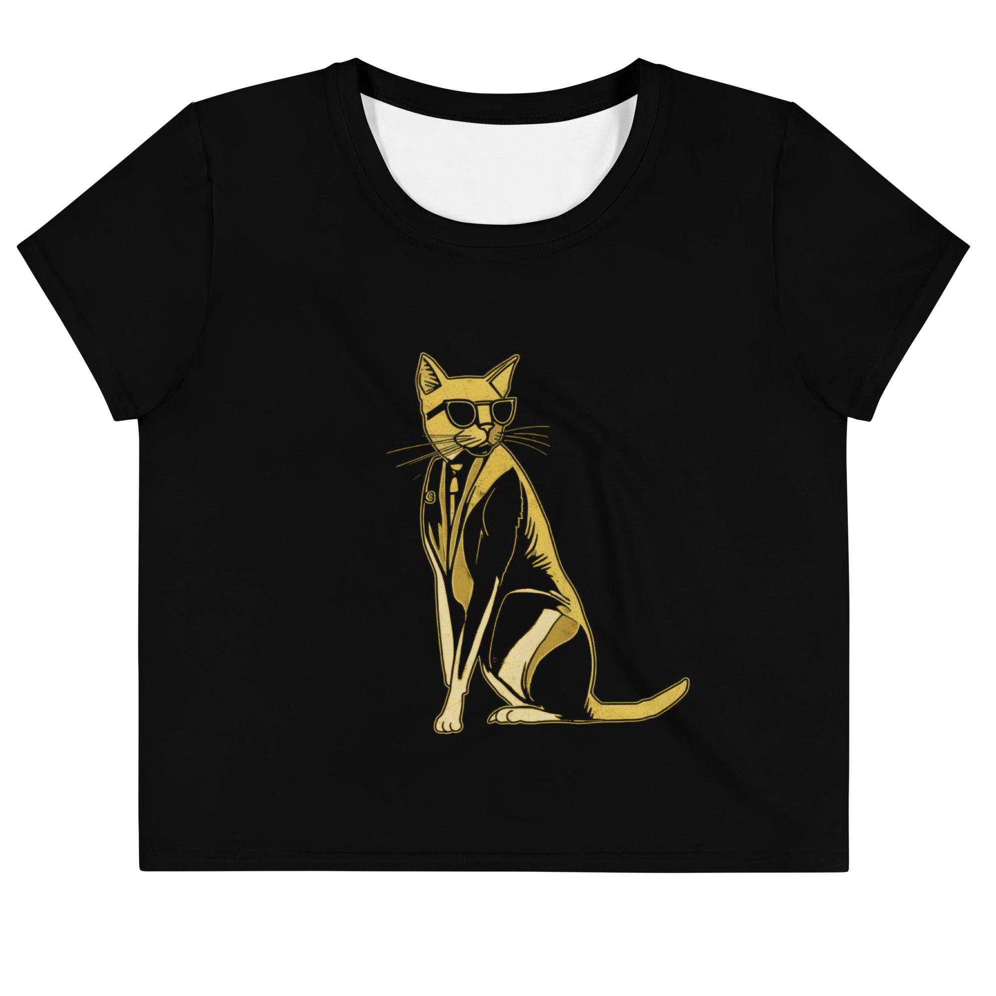 Whimsical Animal Friends Crop T-Shirt - Beyond T-shirts