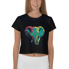 Graceful Ele Crop T-Shirt - Beyond T-shirts