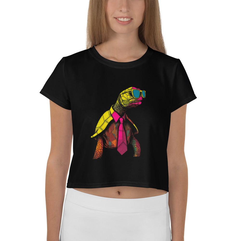 Tranquil Tide Crop T-Shirt - Beyond T-shirts