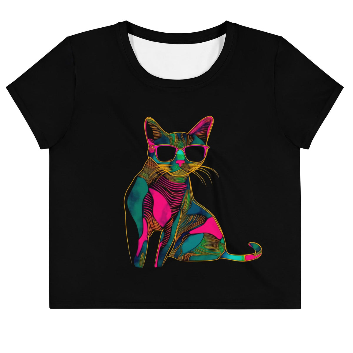 Whisker Whimsy Crop T-Shirt - Beyond T-shirts