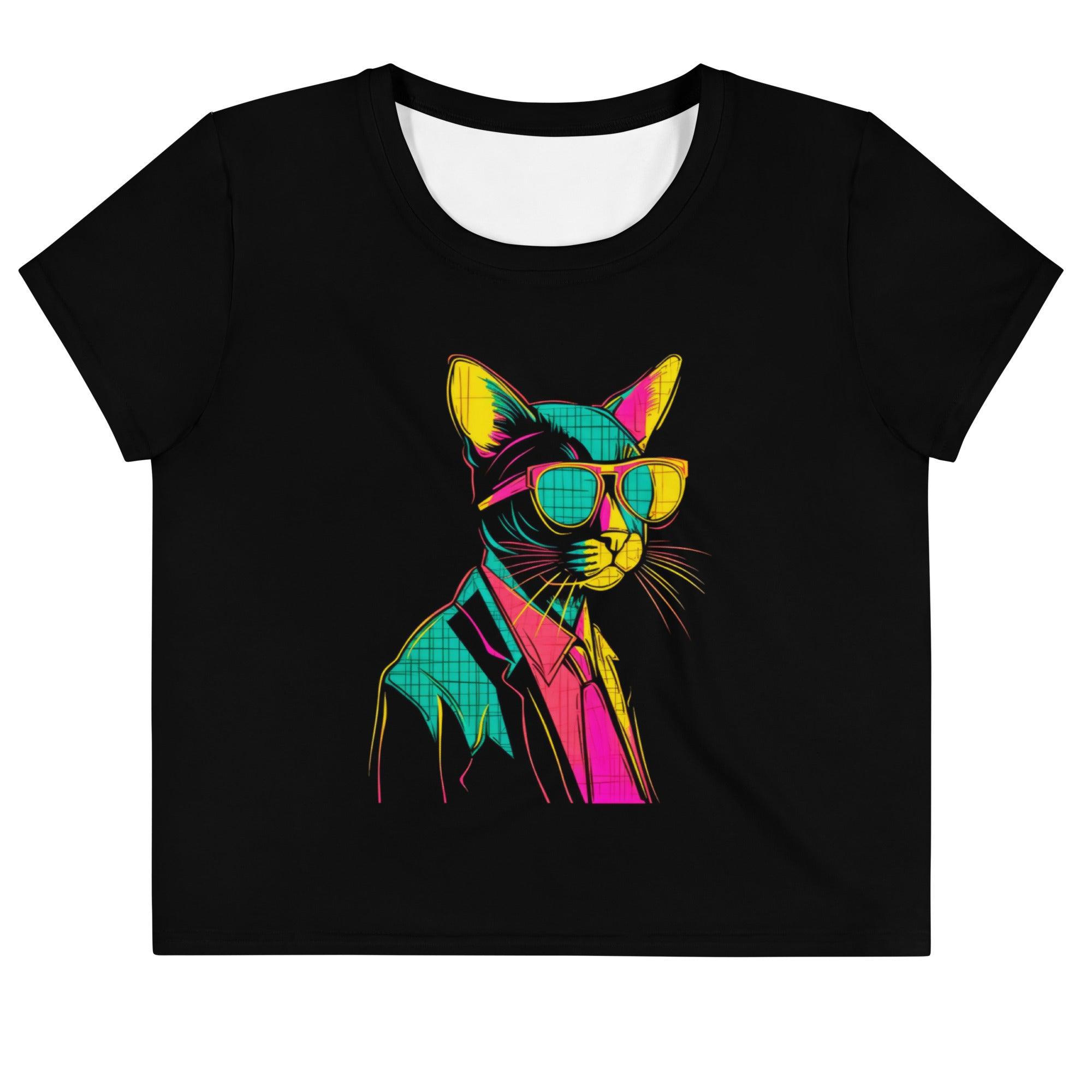 Cat Nap Dreams Crop T-Shirt - Beyond T-shirts