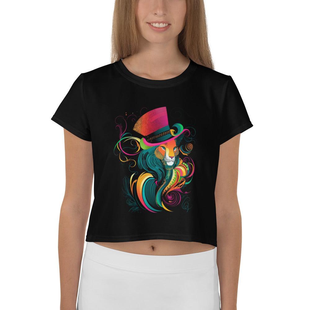 Lion's Roar Elegance Crop T-Shirt Assortment - Beyond T-shirts