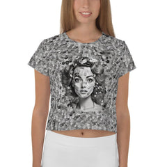 Music Passion Women's Music Inspired Crop T-Shirt - Beyond T-shirts