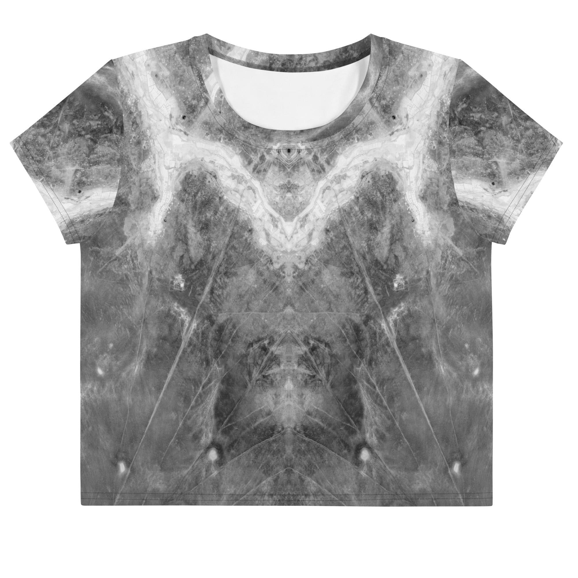 Forest Fantasy Women's Crop Tee - Natural Elegance - Beyond T-shirts