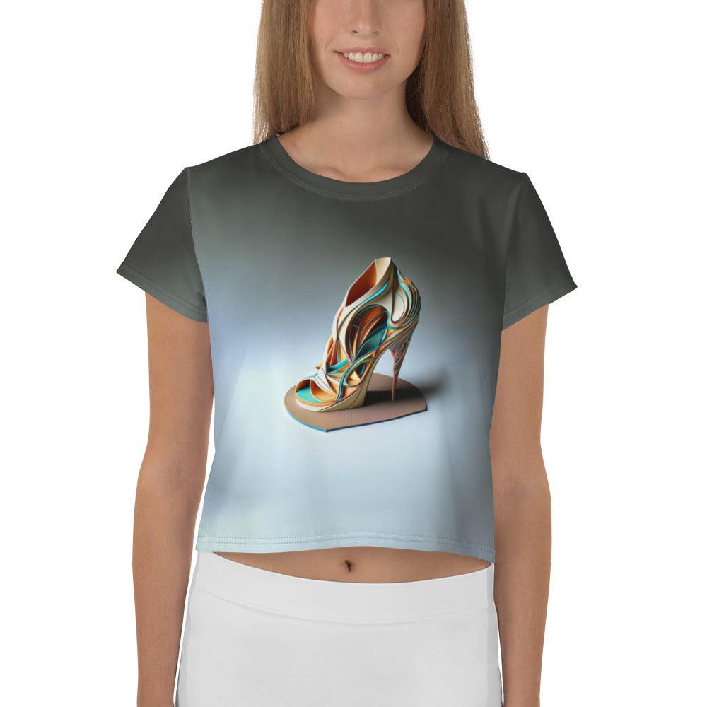 Futuristic Utopia Women's Crop Top - Beyond T-shirts