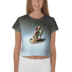 Futuristic Utopia Women's Crop Top - Beyond T-shirts