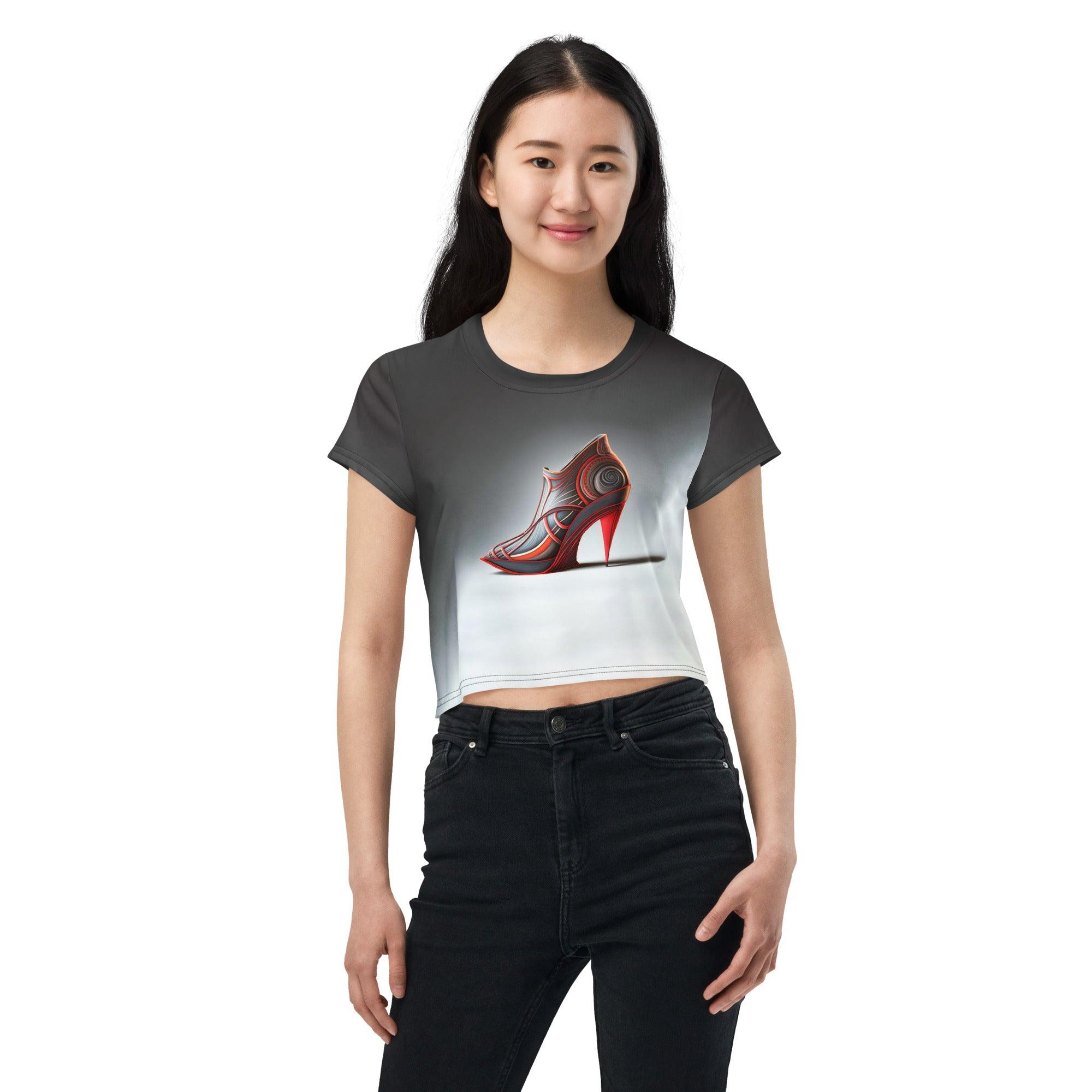 Mystic Footwear Fantasy Women's Crop Tee - Beyond T-shirts