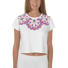 All-Over Print Crop Tee - Beyond T-shirts