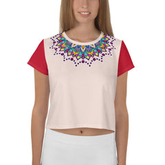 Mandala Dreams Crop T-Shirt - Beyond T-shirts