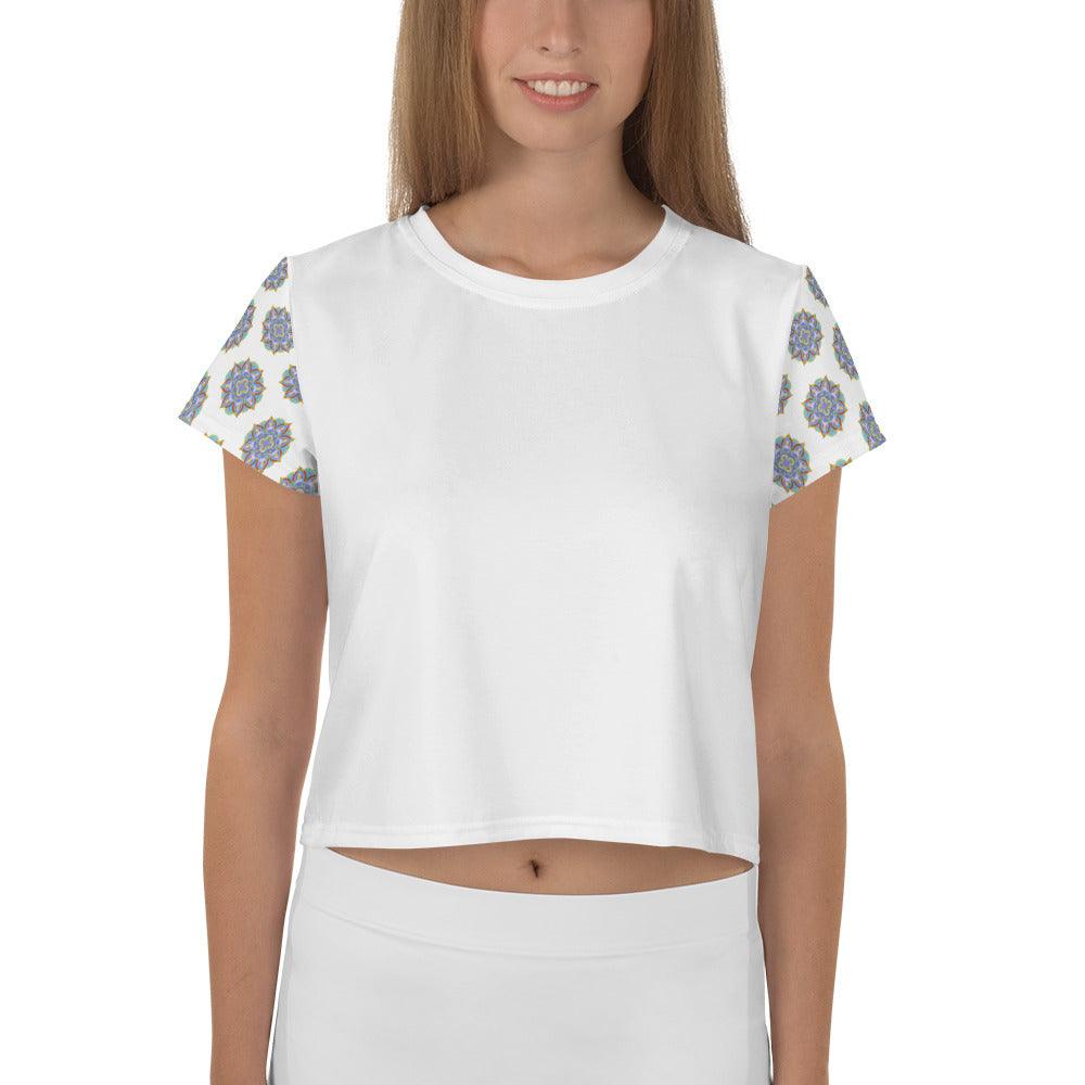 Mandala Magic Crop Tee - Beyond T-shirts