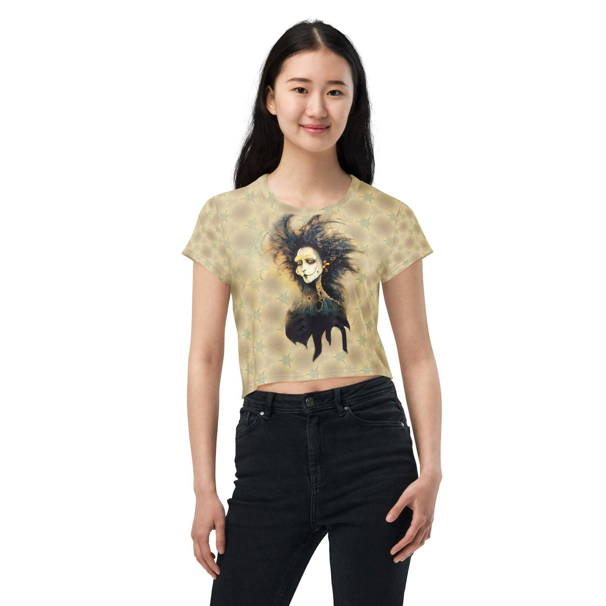 Halloween Night Out Crop Top - Beyond T-shirts