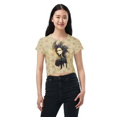 Halloween Night Out Crop Top - Beyond T-shirts