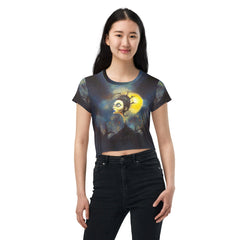 Creepy Carnival Women's Crop Tee - Beyond T-shirts