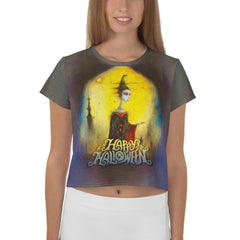 Haunted Mansion Couture Crop Top - Beyond T-shirts